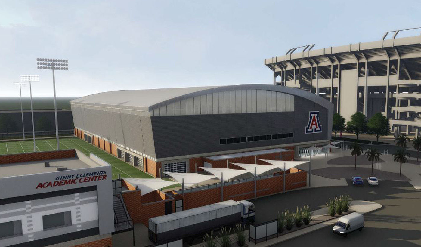 Indoor sports center renderings